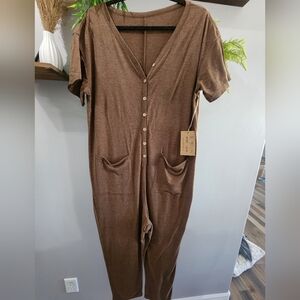 The Simple Folk Henley Jumpsuit NWT